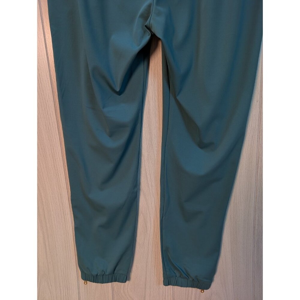 Zyia Active Peak Joggers Womens XXL Blue Ankle Zip Gold Zippers Drawstrings - Picture 6 of 10